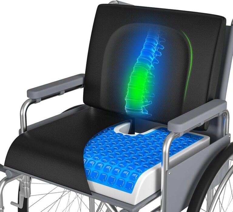 Everestway Wheelchair Cushion - Medical-Grade Pressure Relief